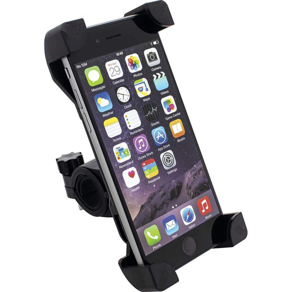 Phone Holder Large Universal Motorcycle Bike Bicycle Handlebar Cell Adjust Mount