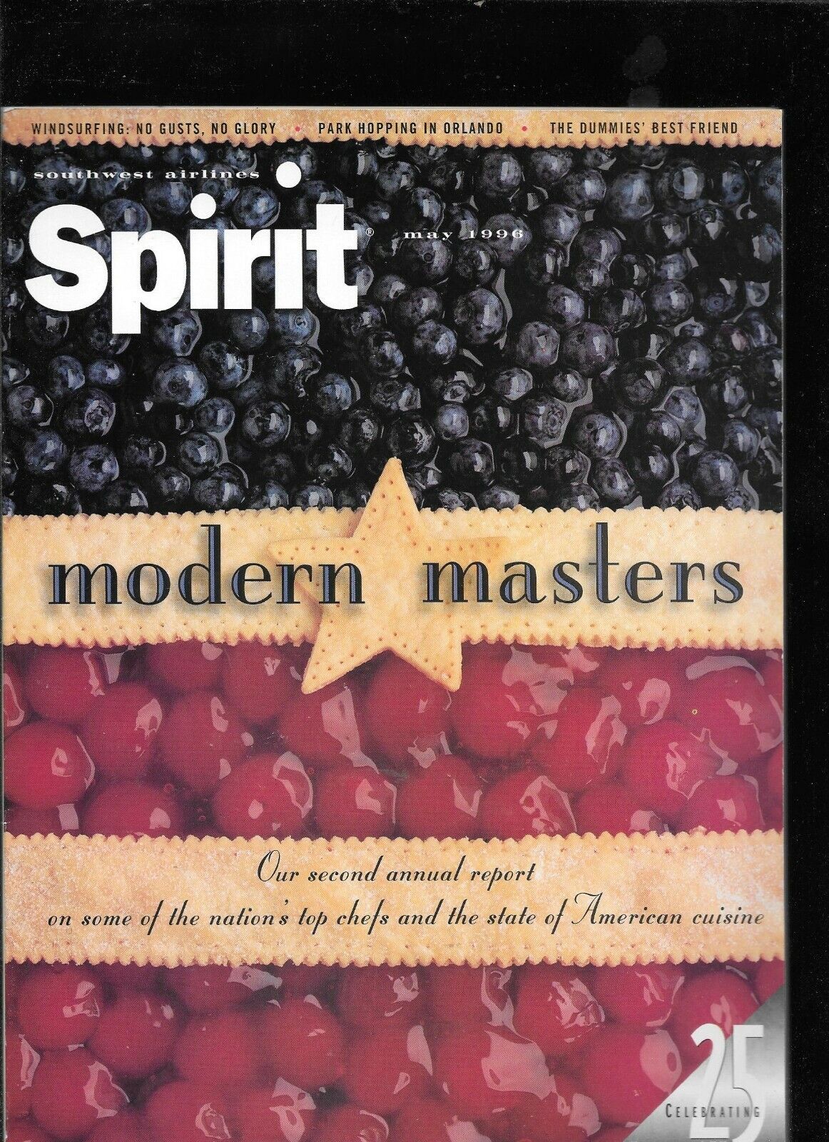 Vintage Southwest Airline 1996 Spirit In Flight Magazine May 25th Anniversary
