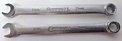 Kobalt 22907 7mm Combo Wrench 12 Point Usa 2pcs